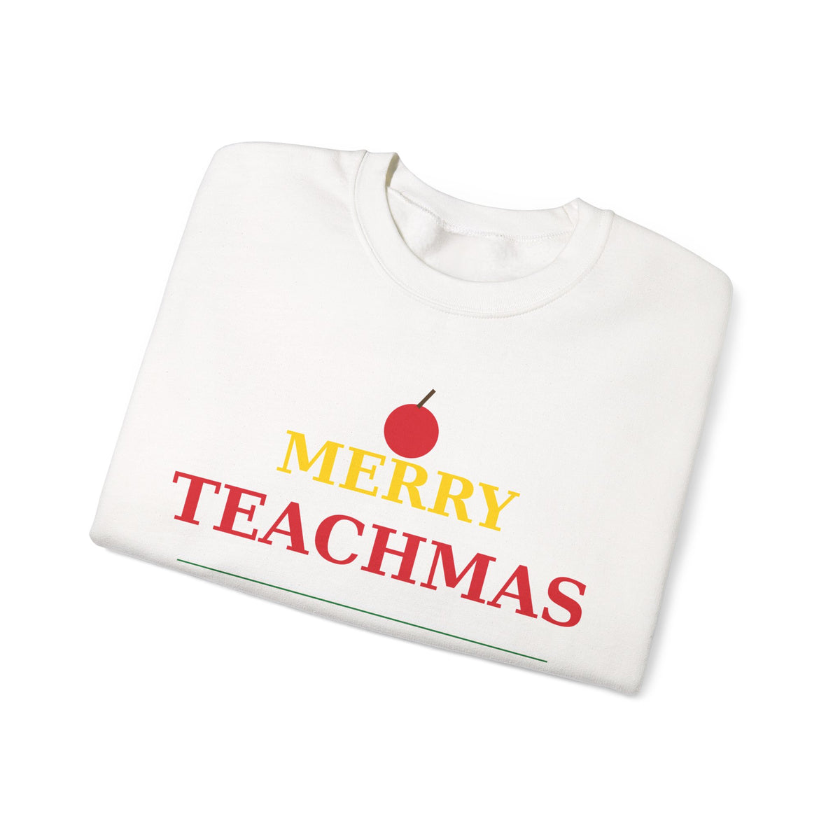 Teacher Christmas Sweatshirt — Merry Teachmas Funny Teacher Gift Crewneck