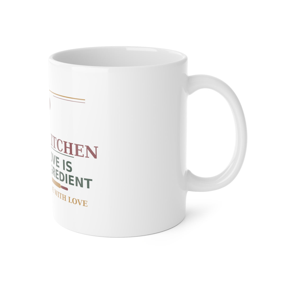 Personalized Nonna Mug — Nonna's Kitchen Where Love Is The Main Ingredient | Grandma Gift Mug