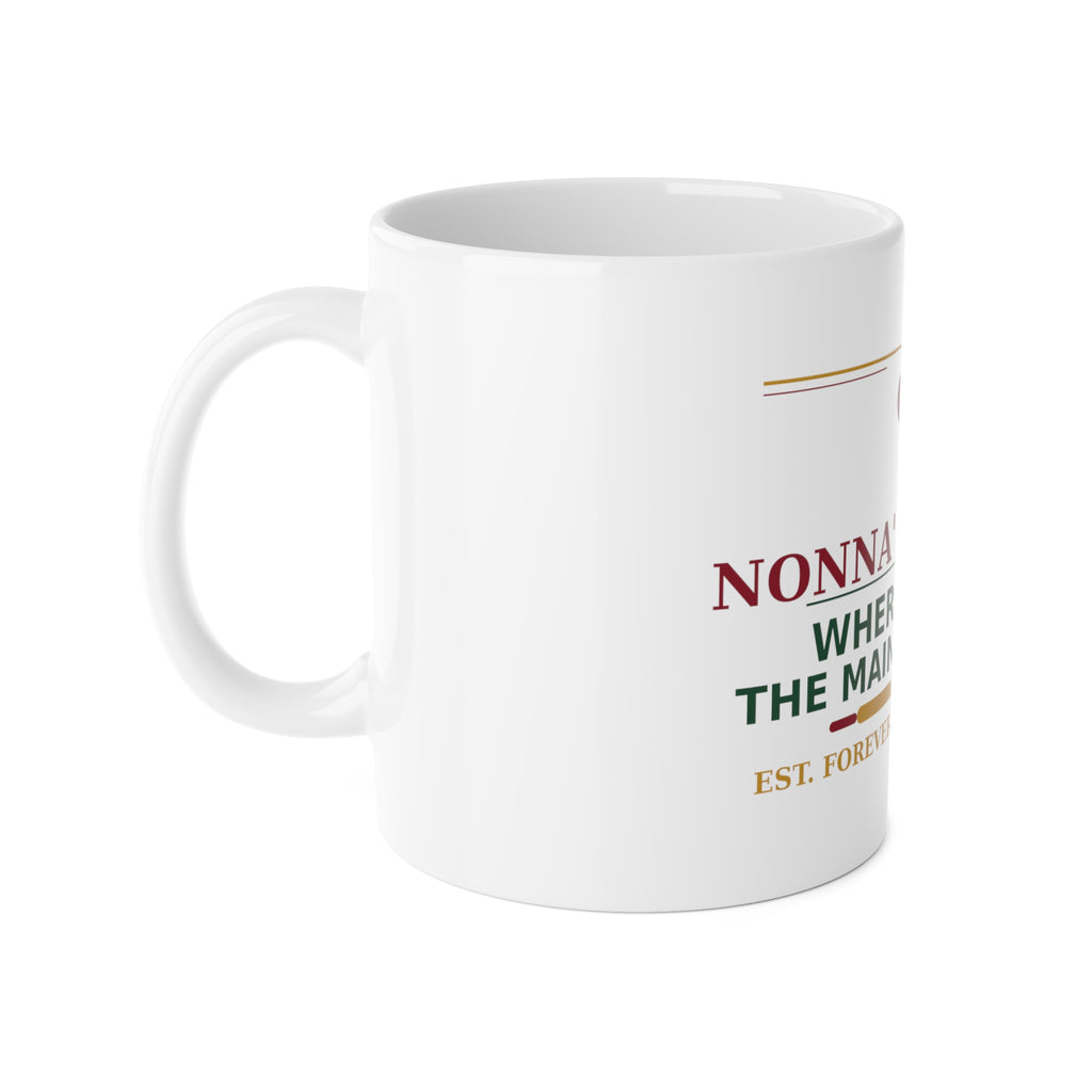 Personalized Nonna Mug — Nonna's Kitchen Where Love Is The Main Ingredient | Grandma Gift Mug