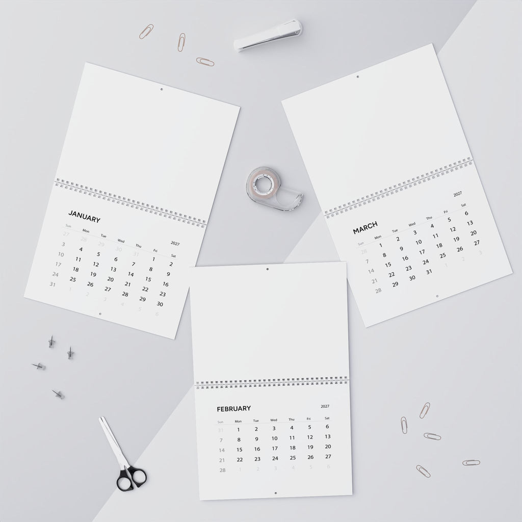 2027 Wall Calendar — Cozy Moments Pet & Family Planner | New Year Gift Calendar