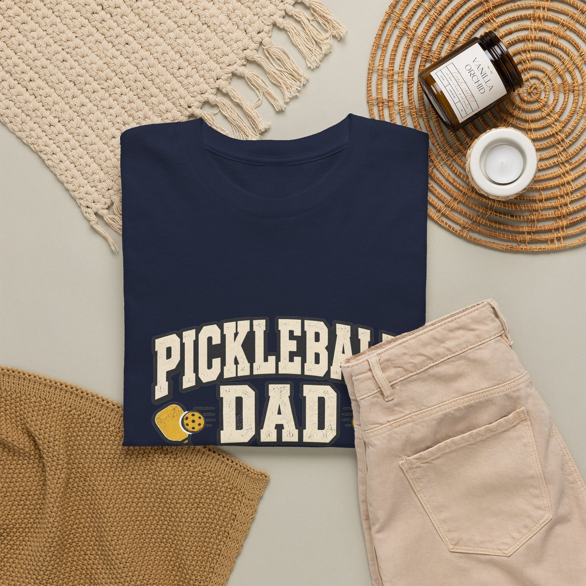 Pickleball Dad Shirt — Dink Responsibly Funny Pickleball Gift Tee