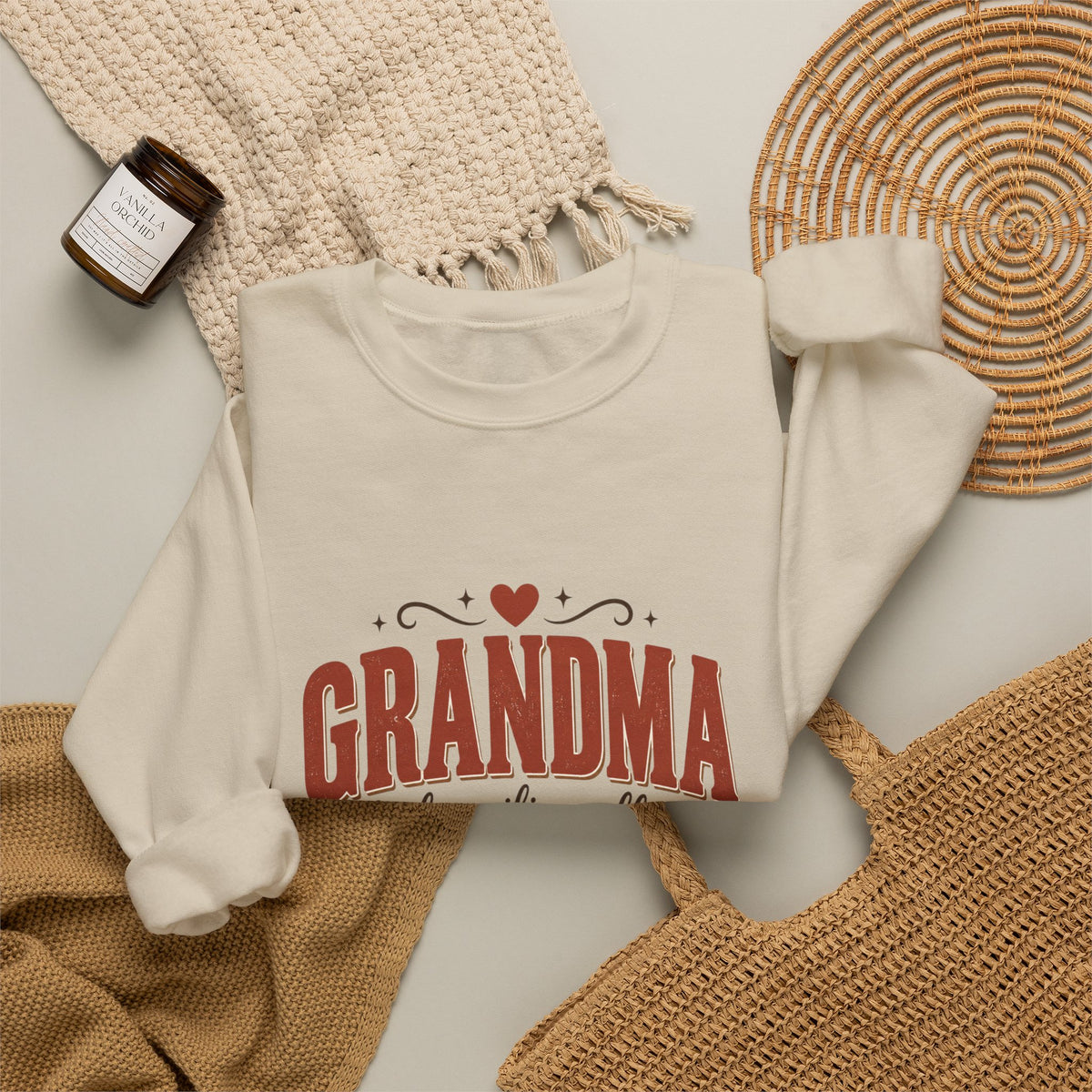 Grandma Sweatshirt — Chief Spoiling Officer Funny Grandma Gift Crewneck