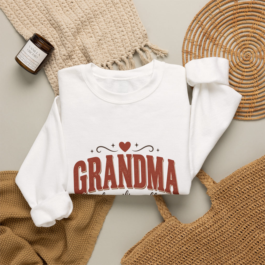 Grandma Sweatshirt — Chief Spoiling Officer Funny Grandma Gift Crewneck