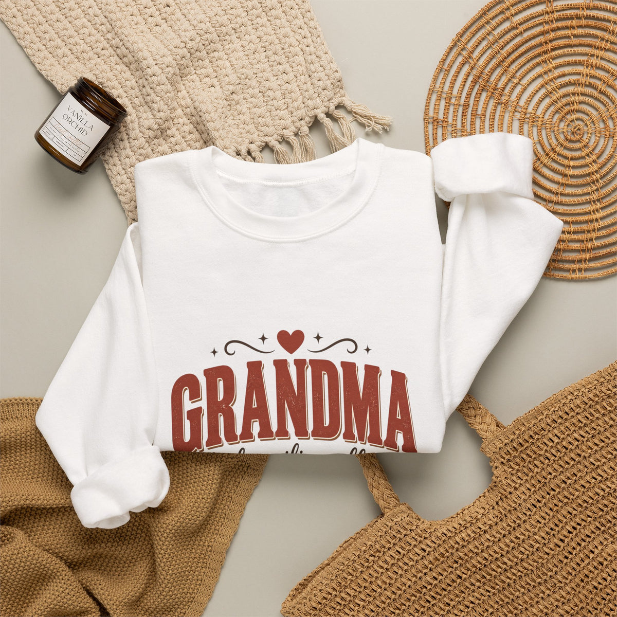 Grandma Sweatshirt — Chief Spoiling Officer Funny Grandma Gift Crewneck