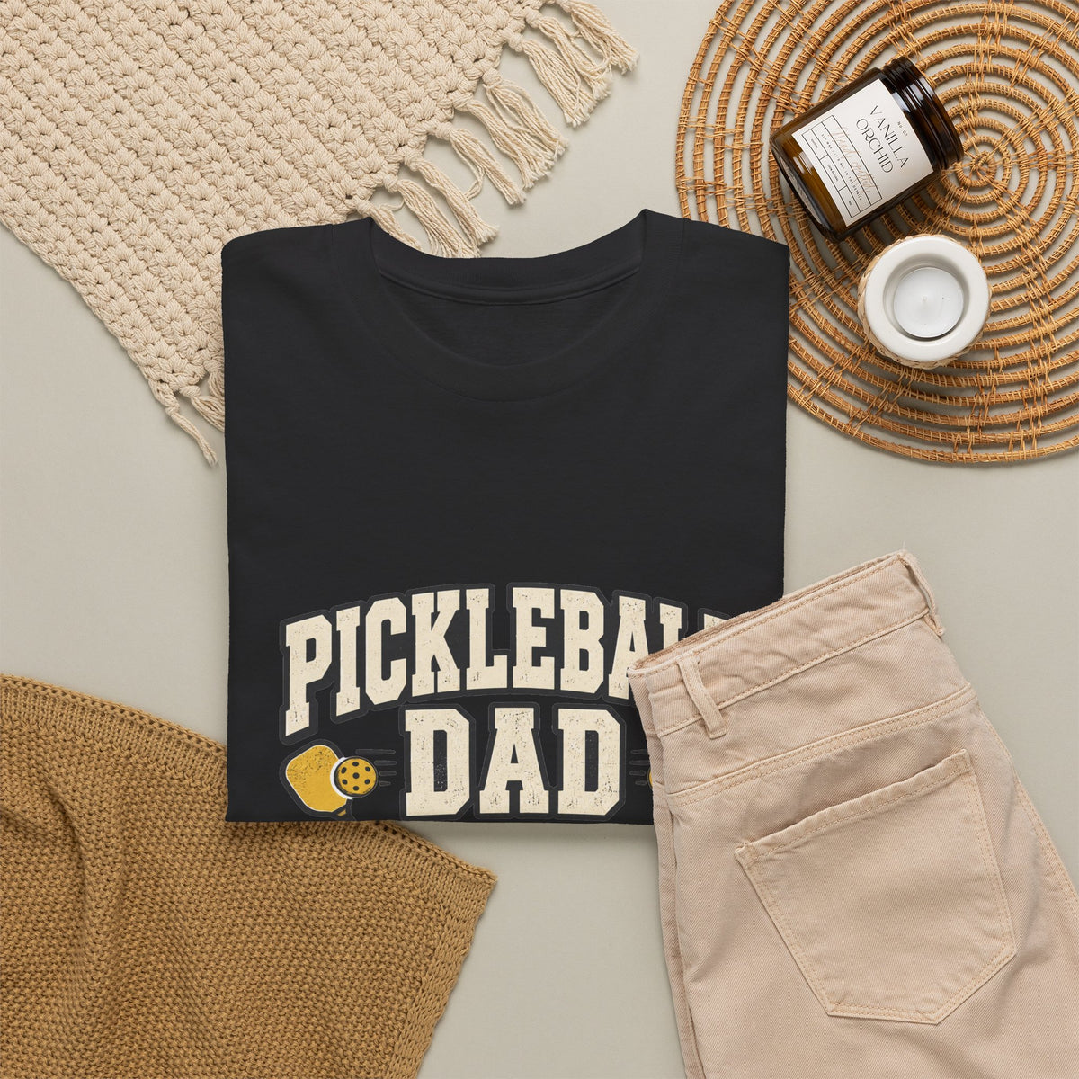 Pickleball Dad Shirt — Dink Responsibly Funny Pickleball Gift Tee