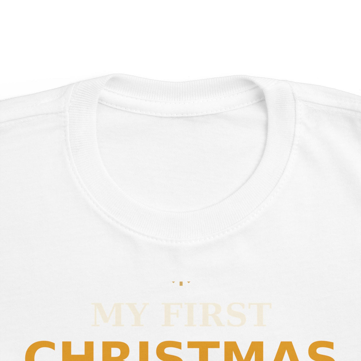 My First Christmas 2026 Toddler Tee — Personalized Baby's First Christmas Shirt