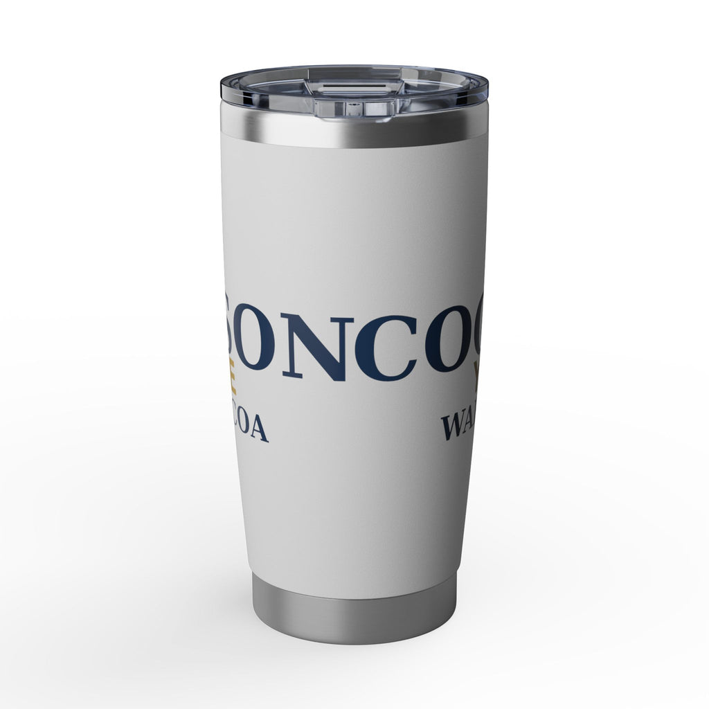 Personalized Cocoa Season Tumbler — Your Name Here | Warm Hugs & Hot Cocoa 20oz Insulated Tumbler