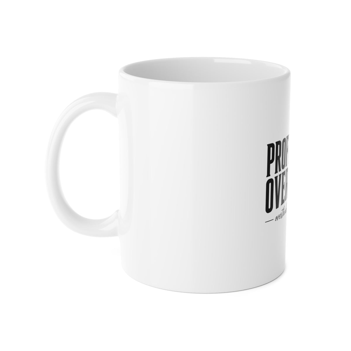 Professional Overthinker Mug — Funny Coffee Mug Gift for Introverts & Overthinkers